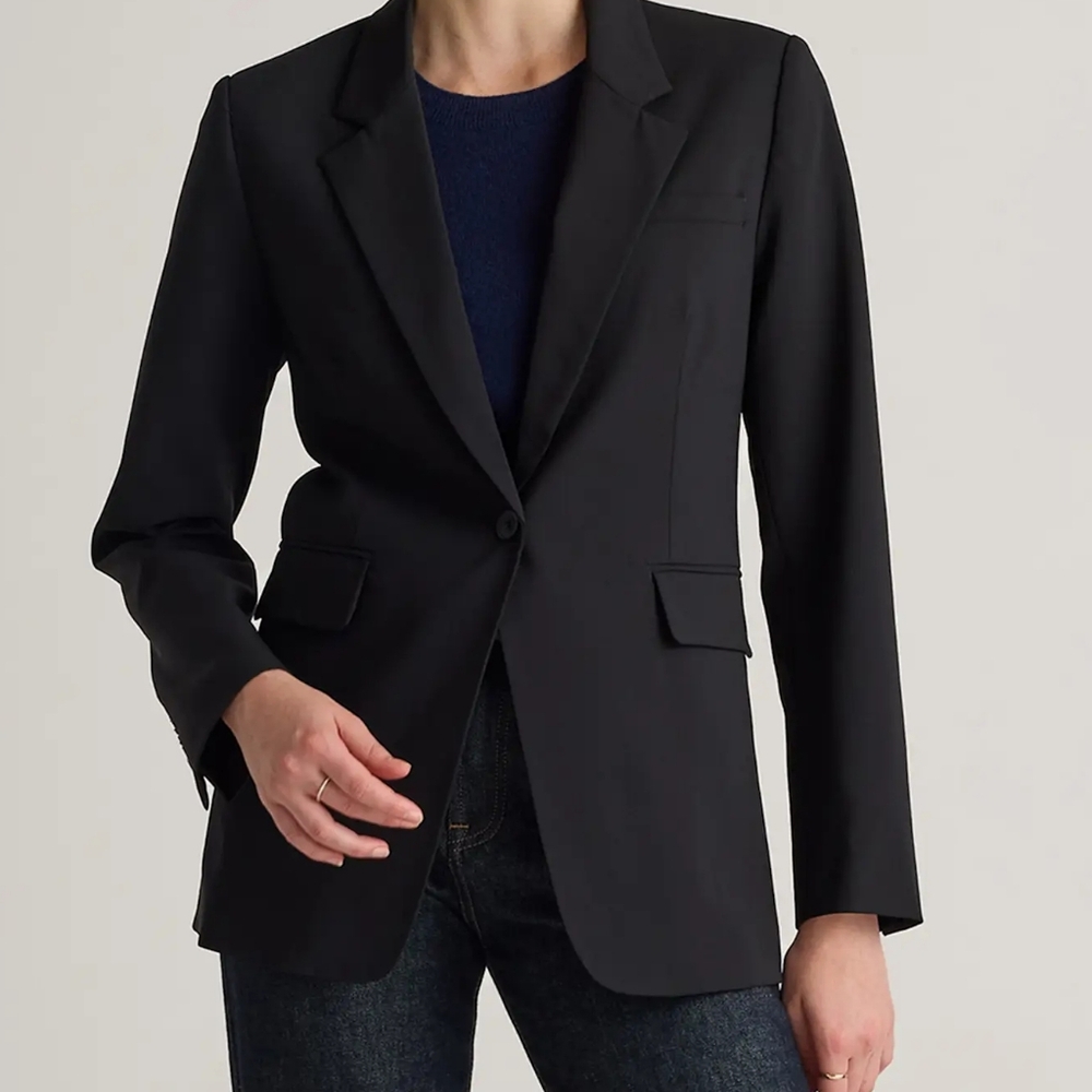 NWT Ellen Tracy Classic Black Blazer - 4